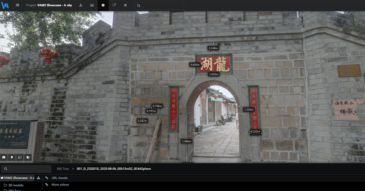 hdr panorama vr tour temple