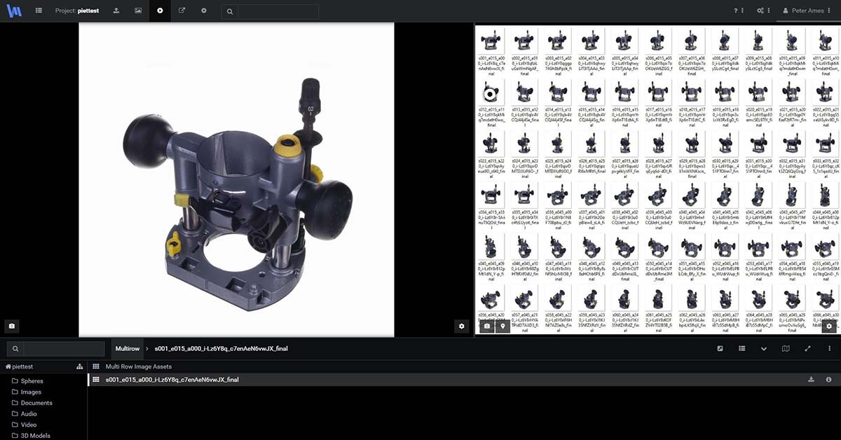 VAM2 interface Photorobit