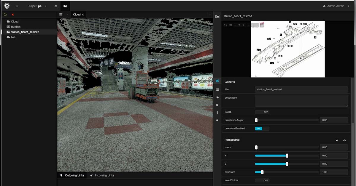 vam2 tunnel documentation with map
